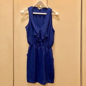Silence + Noise royal blue dress